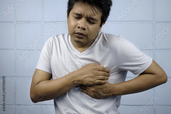 Obraz Young man suffering from heartache.