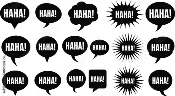 Obraz set of vector labels