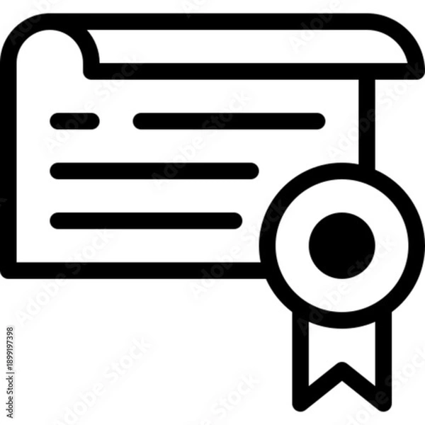 Obraz Graduation Diploma Document