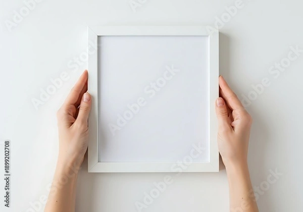 Obraz Empty Frame, Gentle Hands, Waiting Memories