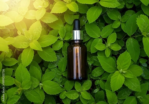 Obraz Amber Elixir: Nature's Golden Light