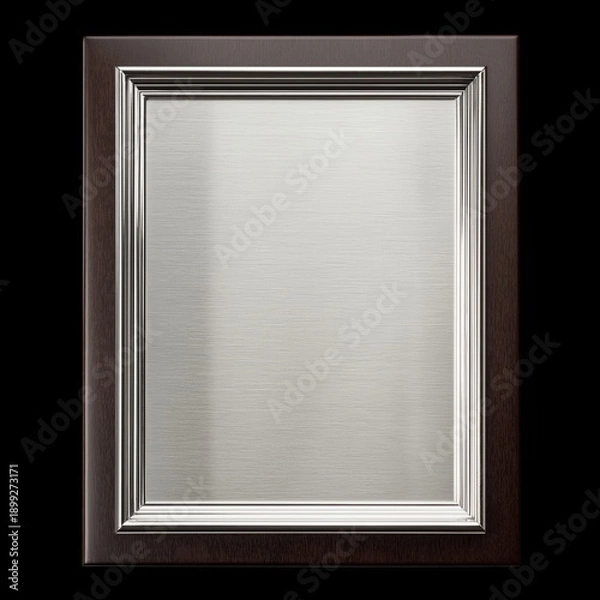 Obraz Elegant Plaque Award with Frame Design