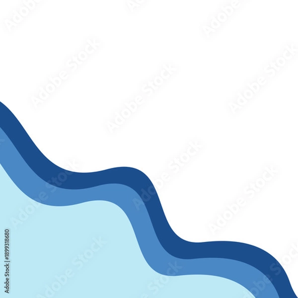 Obraz Flat Business Corner Illustration