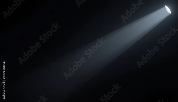 Obraz spotlight on stage with spotlight