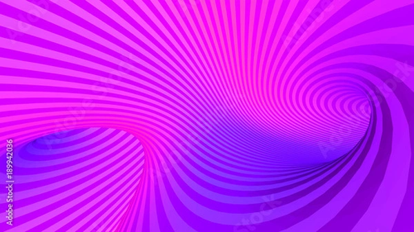 Fototapeta vector optical illusion, twisted abstraction, background of colored triangles