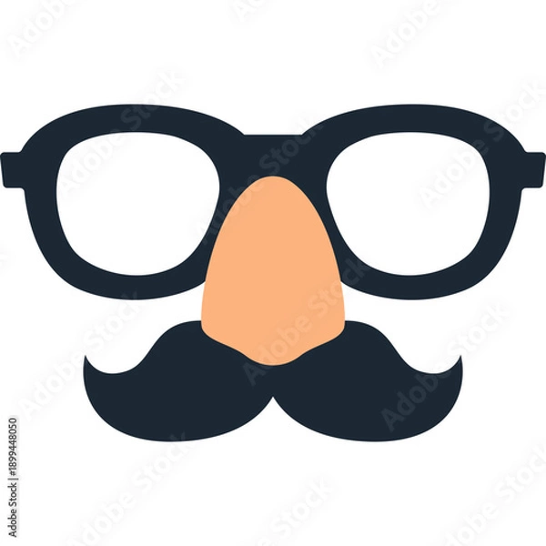 Obraz Flat April Fools' Day Illustration