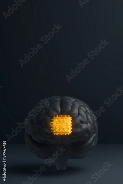 Obraz The Brain-Machine Interface (Cognitive Enhancement)