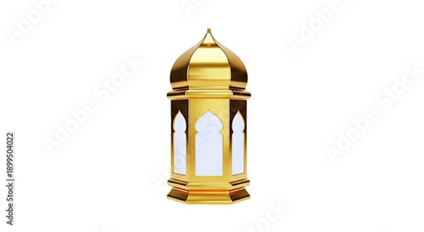 Fototapeta Golden Islamic Lantern