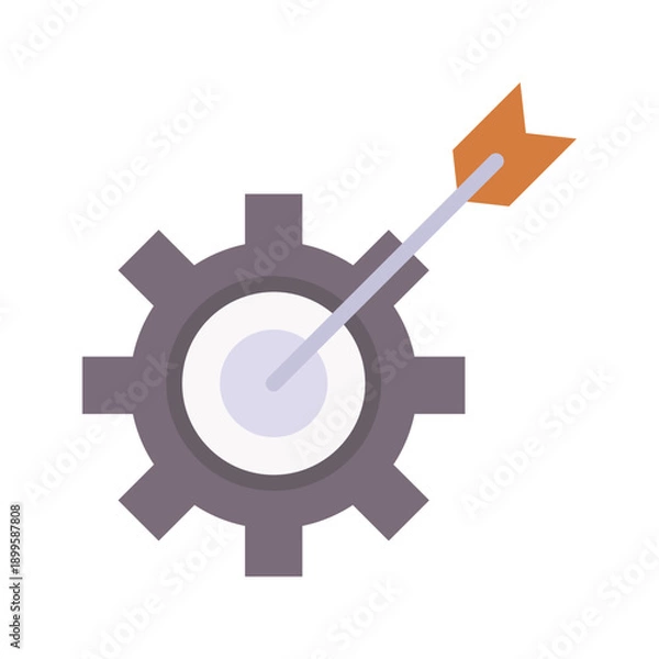 Fototapeta Goal Planner Icon