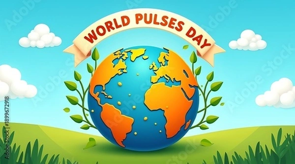 Obraz World pulses day