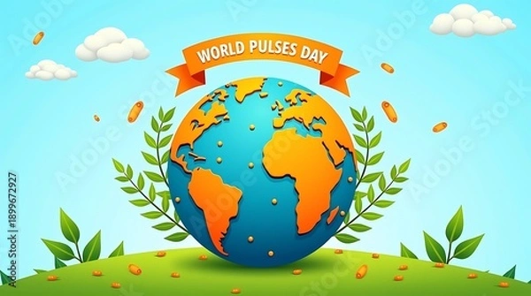 Obraz World pulses day