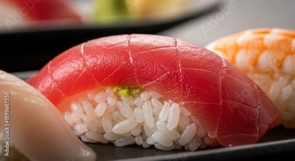 Obraz sushi with chopsticks