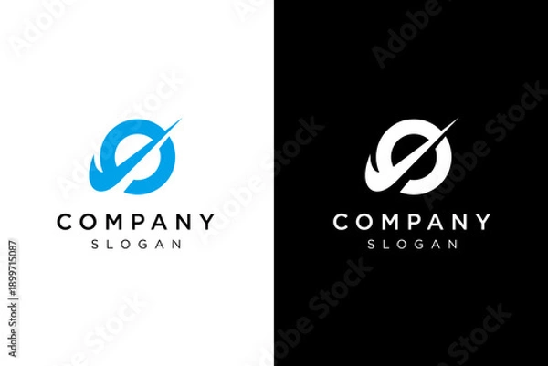 Obraz logo design across the globe