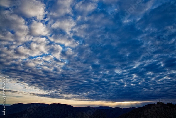 Obraz ciel moutonneux