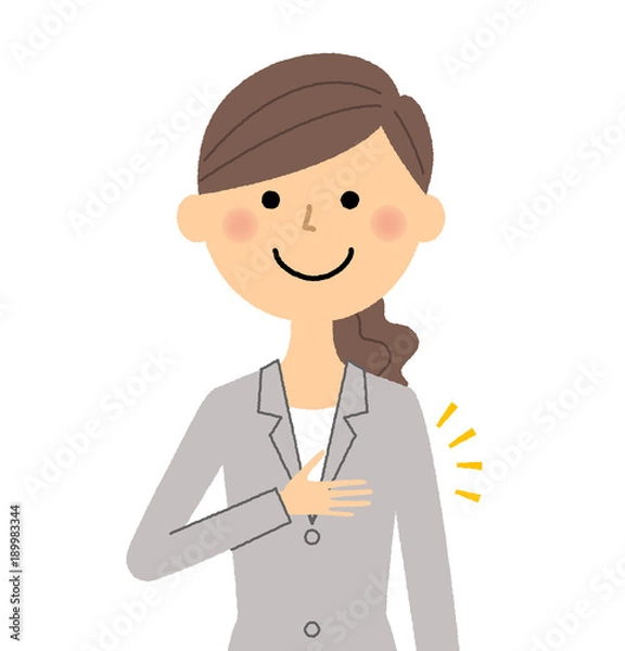 Fototapeta スーツの女性　おまかせ