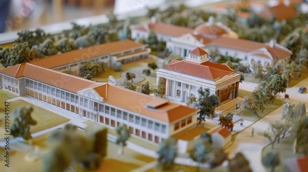Obraz Educational Institution Maquette Display