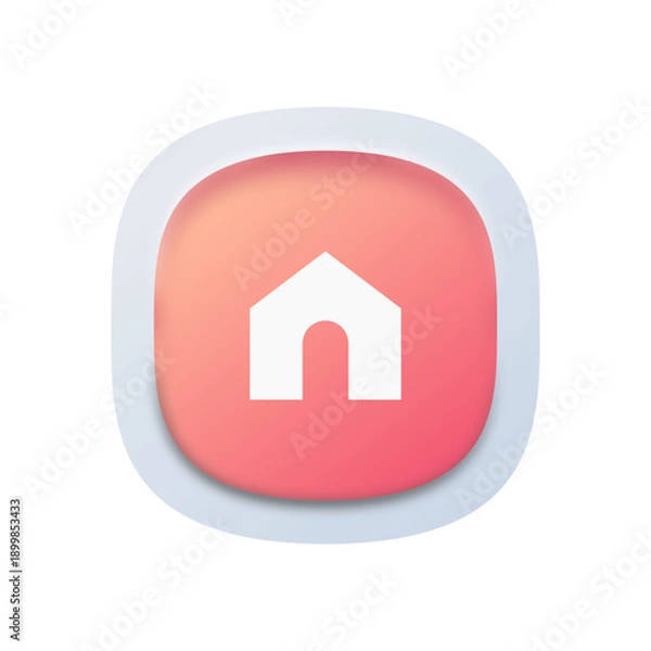 Obraz App Interface Home Button Icon – UX Essentials
