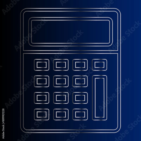 Obraz Simple Calculator Design
