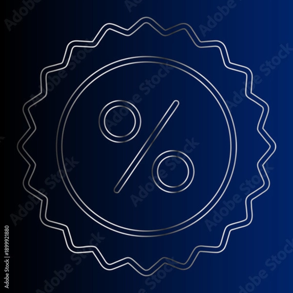 Obraz Simple Finance Value Sign