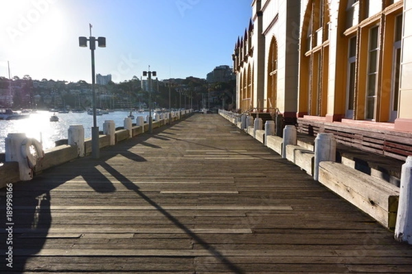Fototapeta Sunny Jetty