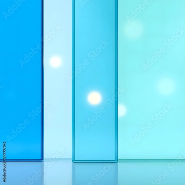 Obraz  blue background