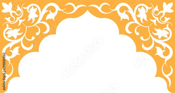 Obraz Indian Decorative Arch Frame 