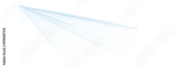 Fototapeta Abstract lines wavy bright background. Vector design. 