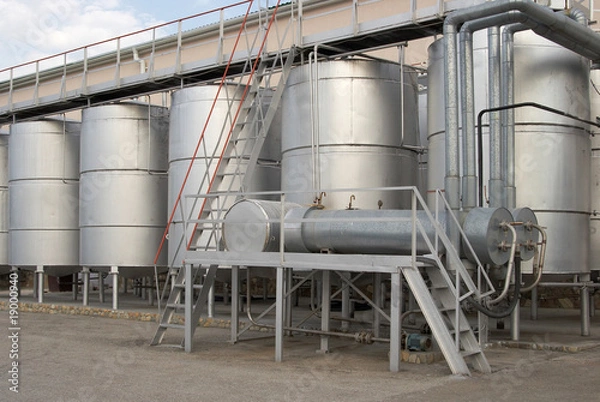 Obraz Manufacture of wine