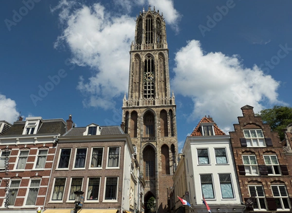Obraz Utrecht cathedral tower, The Netherlands