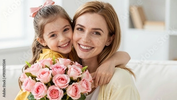 Obraz mother and daughter