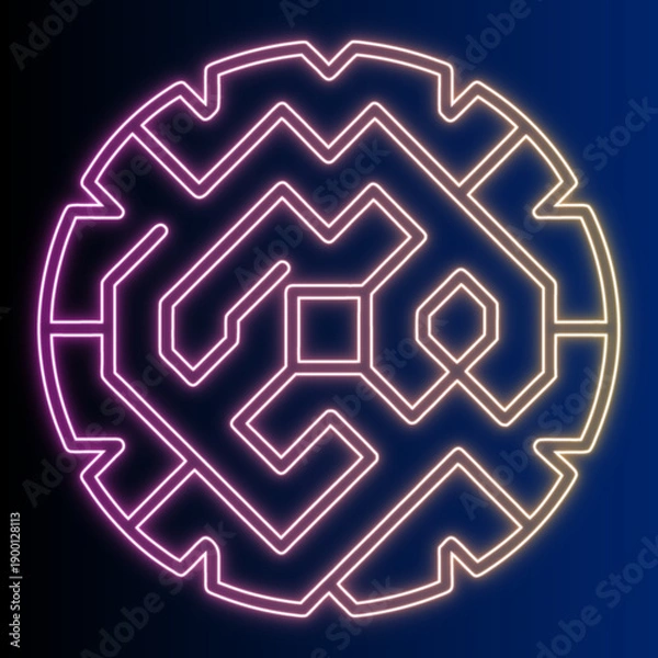 Obraz Bright Circle Design Element