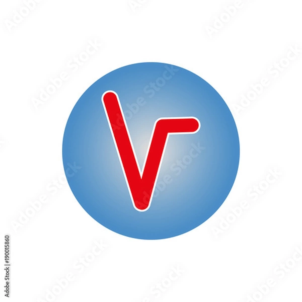 Fototapeta Logo icon s