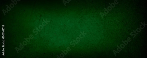 Obraz Green concrete wall background