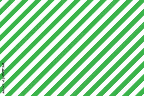 Obraz Green and white diagonal stripes pattern . Green diagonal stripes background . Vector illustration