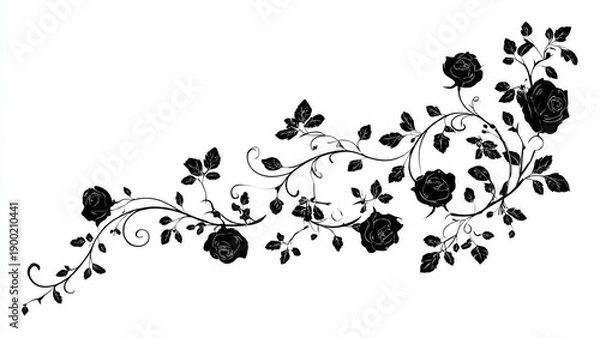 Fototapeta black and white background