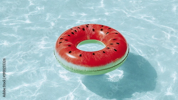 Obraz inner tube floating in a pool