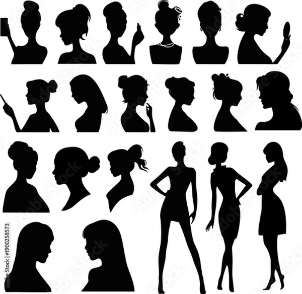 Obraz portraits-profile.eps