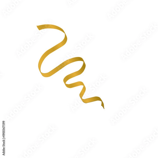 Obraz Gol ribbon confetti 