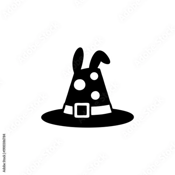 Fototapeta festive party hats vector