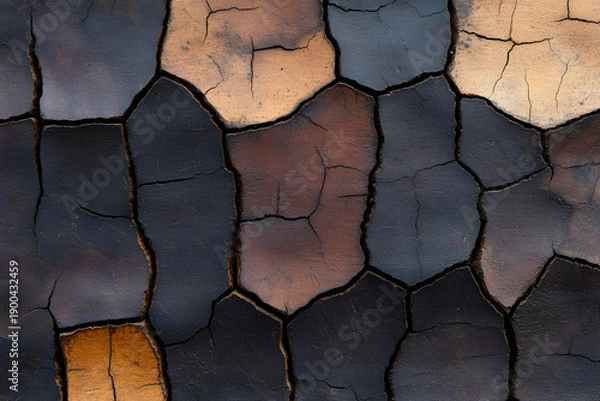 Obraz cracked earth background