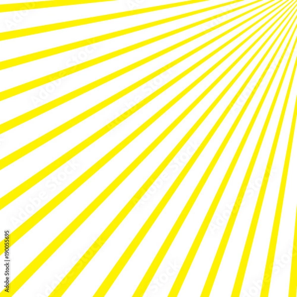 Obraz Sun beam ray sunburst pattern background summer.