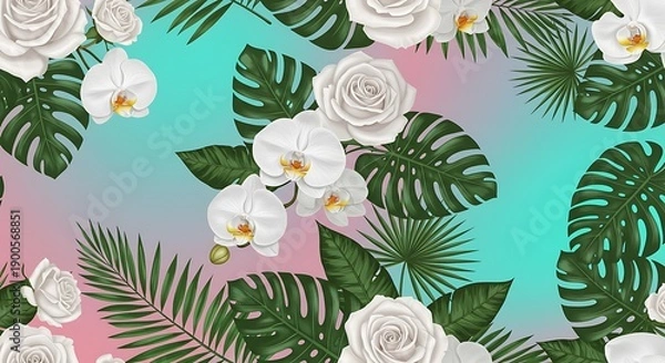 Obraz Tropical Bloom Rhapsody