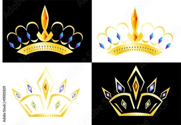 Fototapeta Crowns