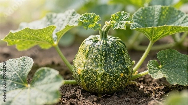 Obraz pumpkin in the garden