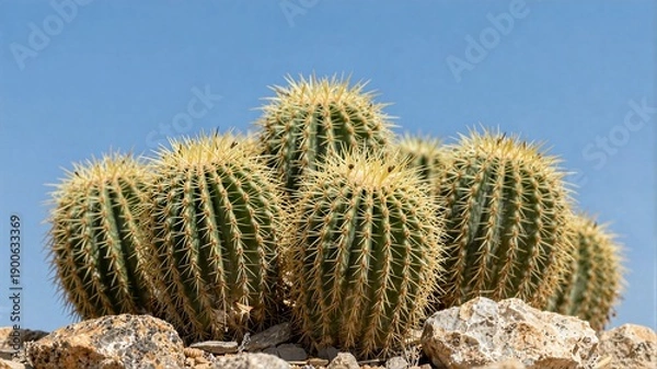 Obraz cactus in desert