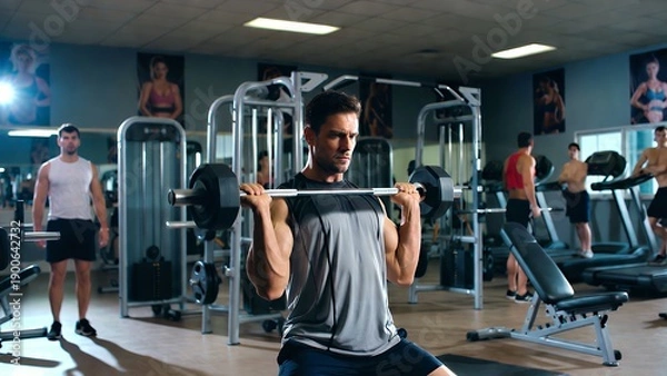 Obraz Maximize Strength: Effective Weightlifting Techniques for Muscle Growth