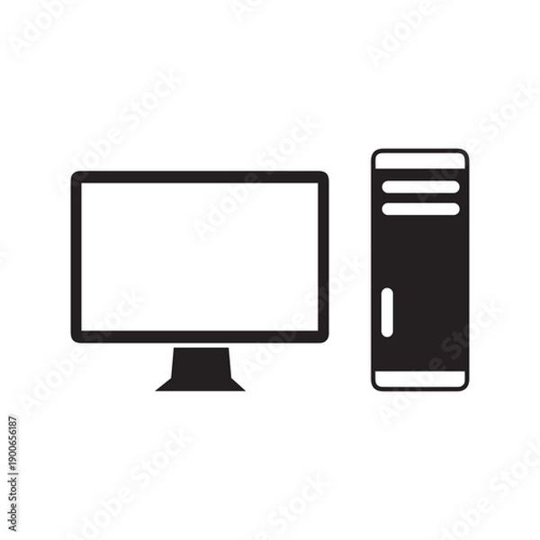 Obraz Vector computer icon
