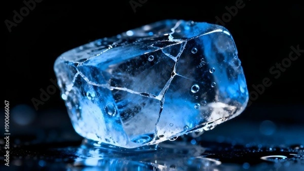 Fototapeta CrackedIceCube