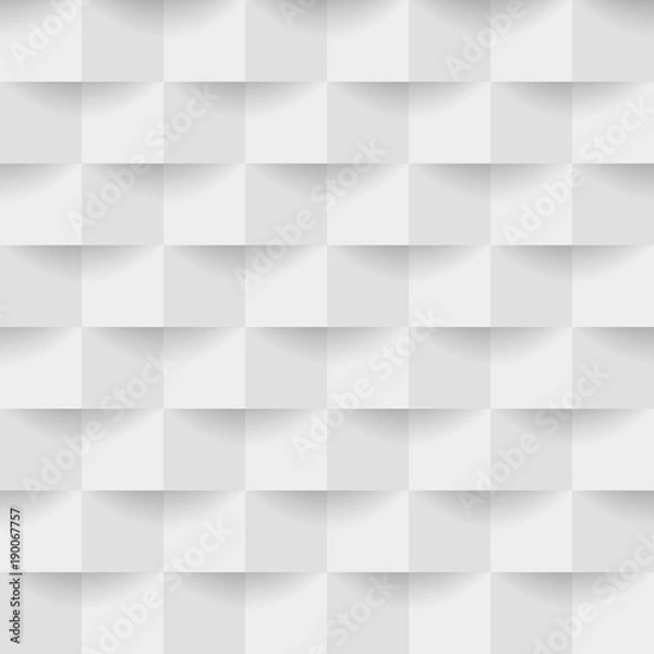 Fototapeta 3d realistic cube square pattern