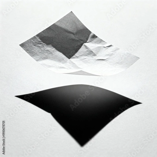 Obraz black and white paper 